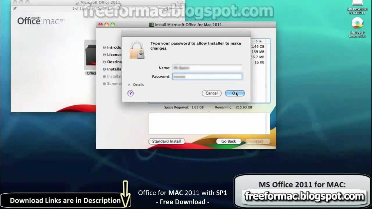 Office 2011 for mac